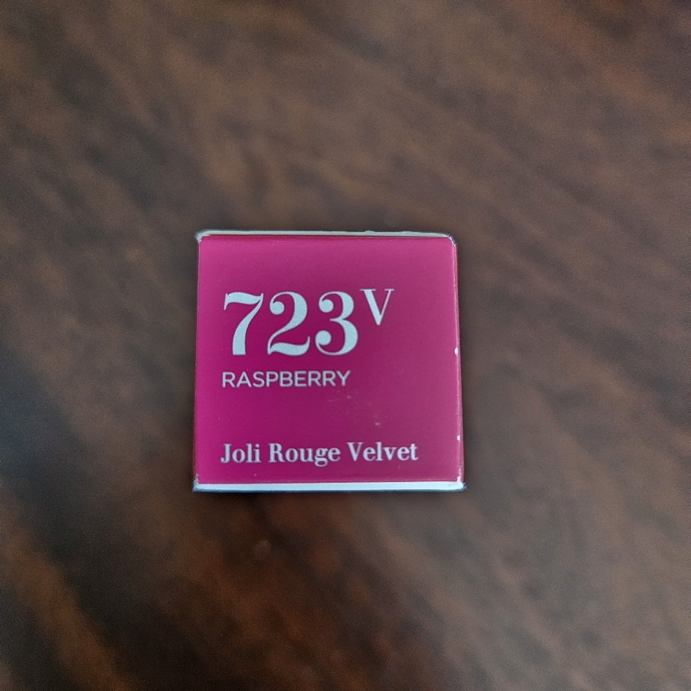 CLARINS Joli Rouge Velvet Lipstick 723V Raspberry - Picture 4 of 5